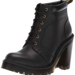 LIKE NEW Dr. Martens Leather Averil Heeled Boots